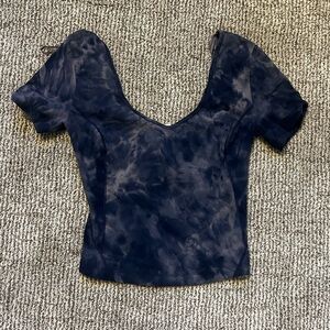LULULEMON ALIGN SHIRT TIE DYE size 0